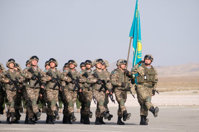 Almaty,,Kazakhstan,-,10.01.2018,:,Soldiers,From,Different,Csto,Countries